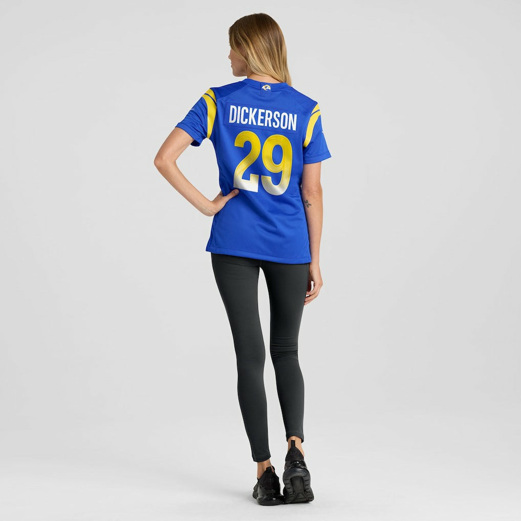 Eric Dickerson Los Angeles Rams Women's Game Retired Player Jersey - Royal - Nike