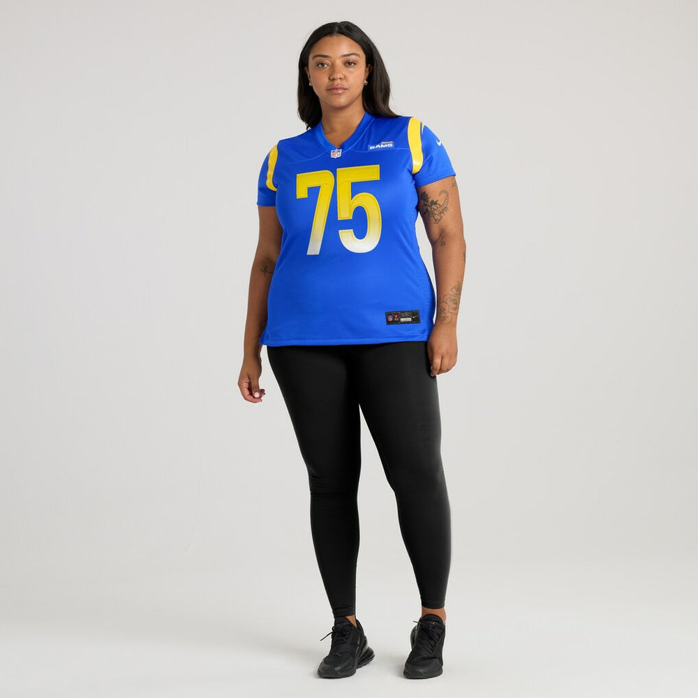 Deacon Jones Los Angeles Rams Women's Game Retired Player Jersey - Royal - Nike