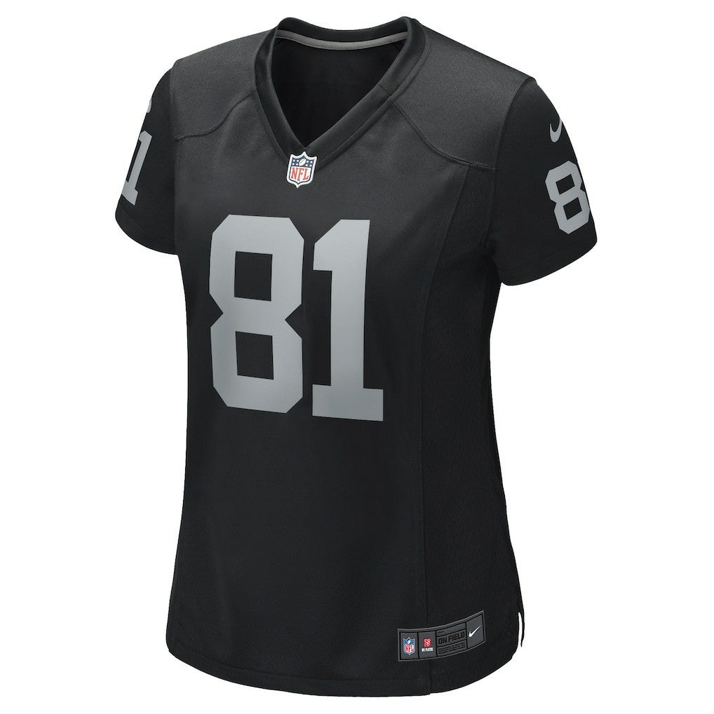 Tim Brown Las Vegas Raiders Women's Game Retired Player Jersey - Black - Nike