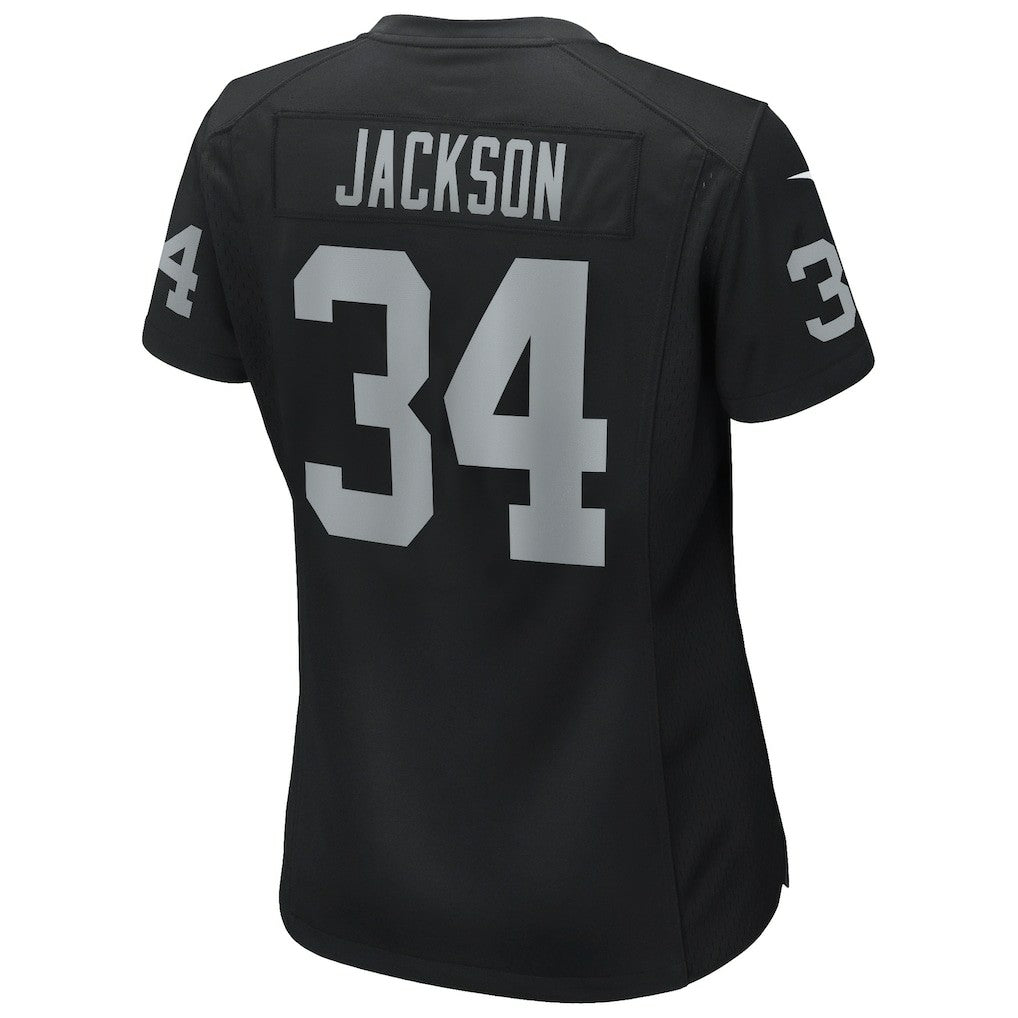 Bo Jackson Las Vegas Raiders Women's Game Retired Player Jersey - Black - Nike
