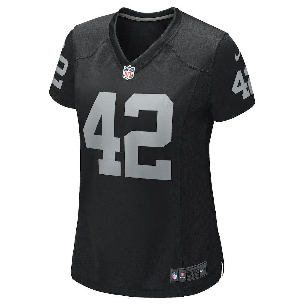 Ronnie Lott Las Vegas Raiders Women's Game Retired Player Jersey - Black - Nike