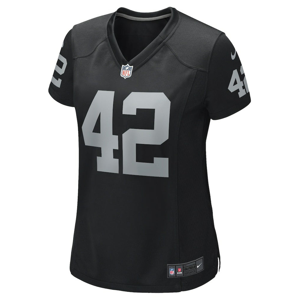 Ronnie Lott Las Vegas Raiders Women's Game Retired Player Jersey - Black - Nike