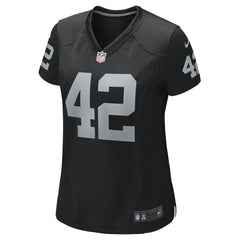 Ronnie Lott Las Vegas Raiders Women's Game Retired Player Jersey - Black - Nike
