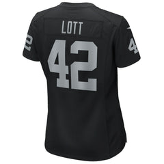 Ronnie Lott Las Vegas Raiders Women's Game Retired Player Jersey - Black - Nike