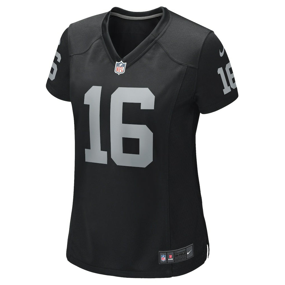 Jim Plunkett Las Vegas Raiders Women's Game Retired Player Jersey - Black - Nike