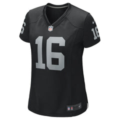Jim Plunkett Las Vegas Raiders Women's Game Retired Player Jersey - Black - Nike