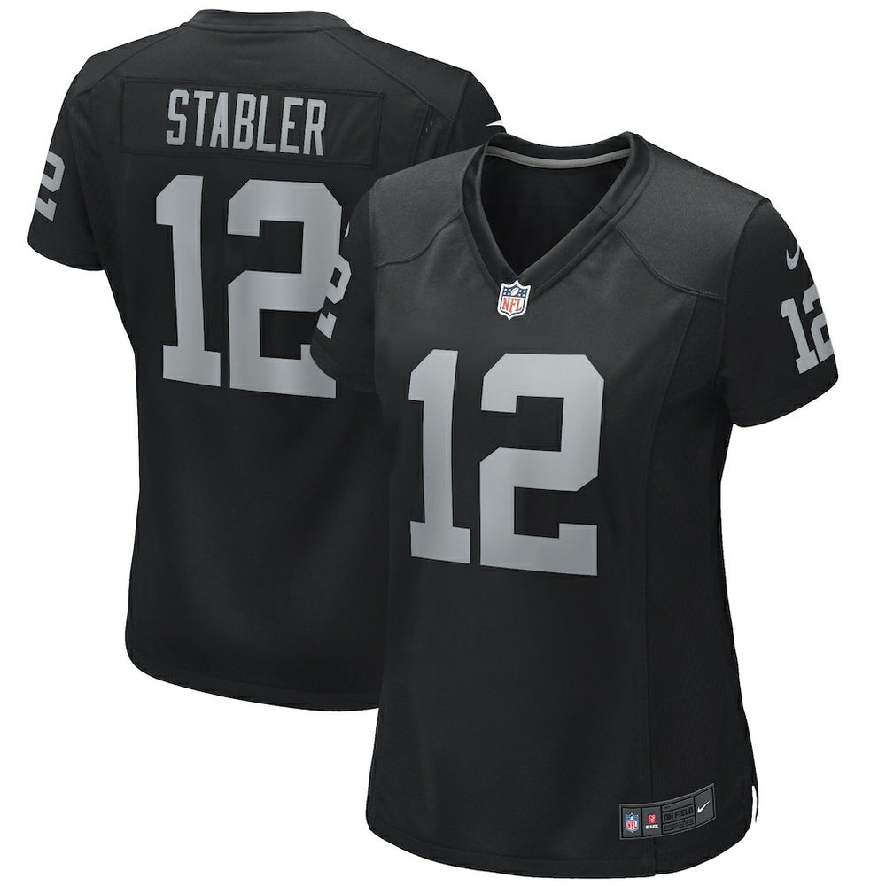 Ken Stabler Las Vegas Raiders Women's Game Retired Player Jersey - Black - Nike
