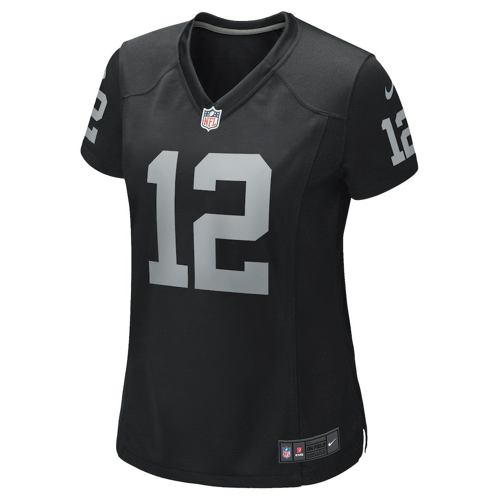 Ken Stabler Las Vegas Raiders Women's Game Retired Player Jersey - Black - Nike