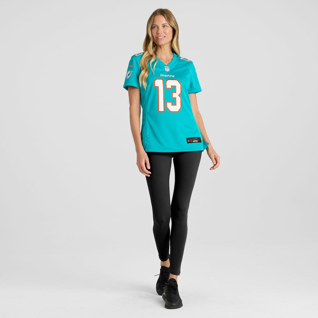 Dan Marino Miami Dolphins Women's Game Retired Player Jersey - Aqua - Nike