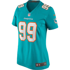 Jason Taylor Miami Dolphins Women's Game Retired Player Jersey - Aqua - Nike