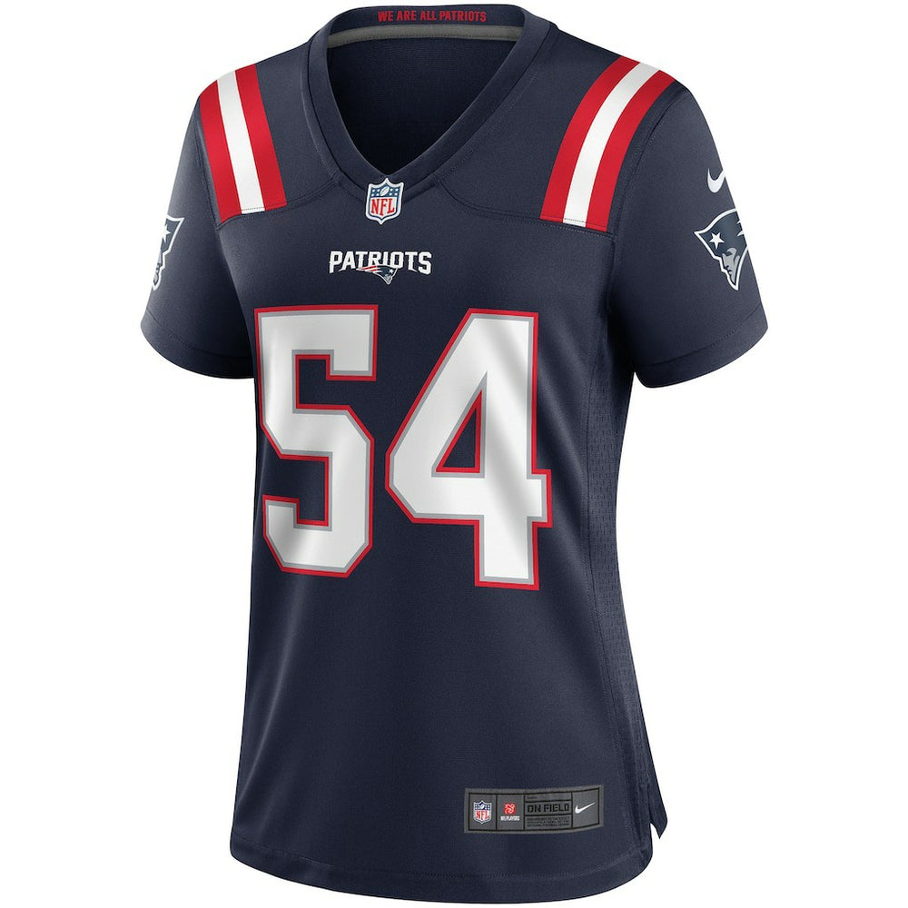 Tedy Bruschi New England Patriots Women's Game Retired Player Jersey - Navy - Nike