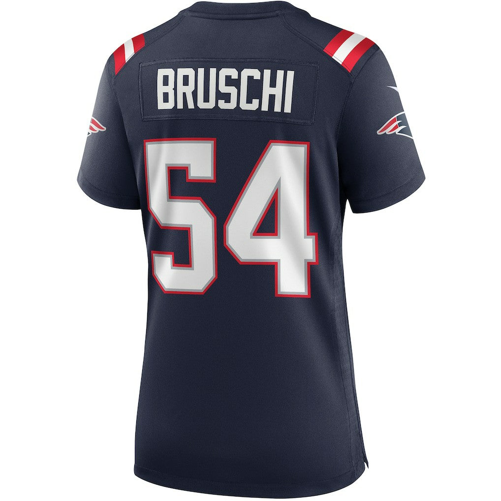 Tedy Bruschi New England Patriots Women's Game Retired Player Jersey - Navy - Nike