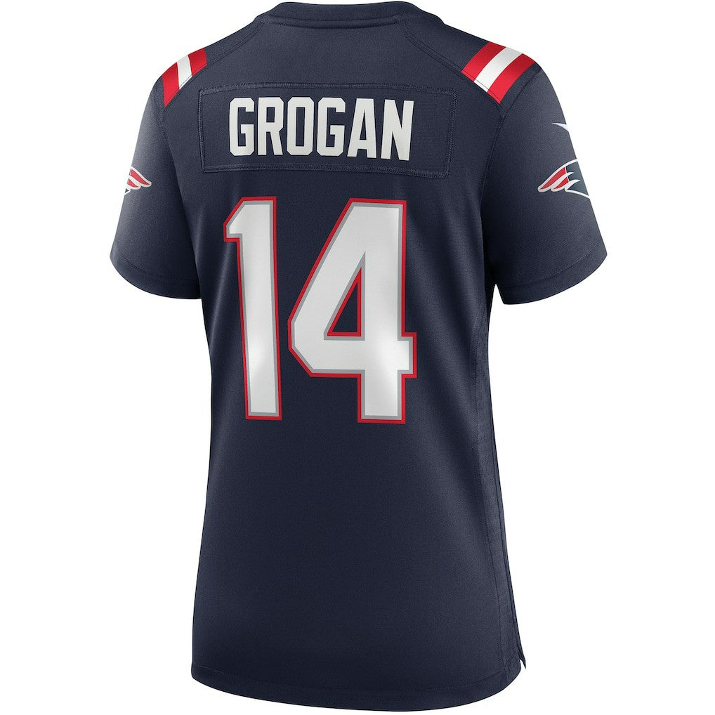 Steve Grogan New England Patriots Women's Game Retired Player Jersey - Navy - Nike