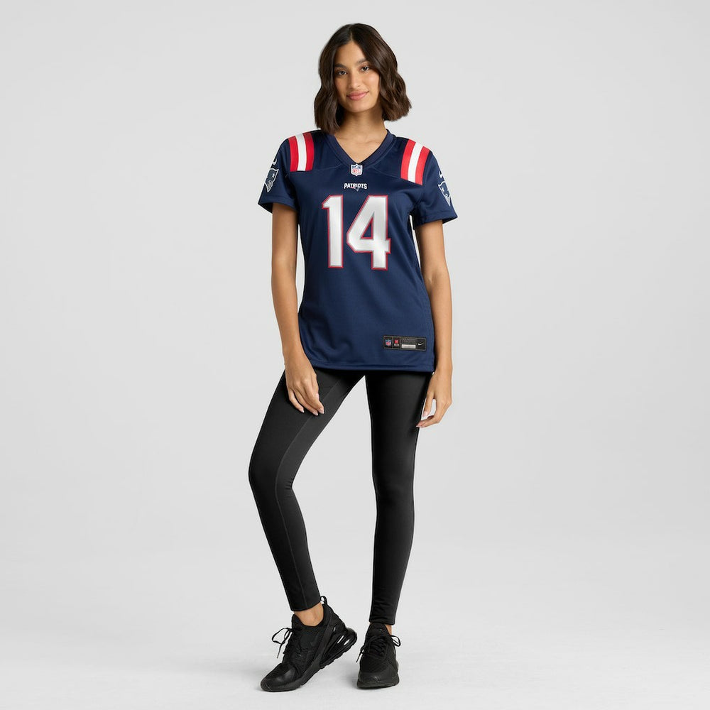 Steve Grogan New England Patriots Women's Game Retired Player Jersey - Navy - Nike