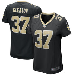Steve Gleason New Orleans Saints Women's Game Retired Player Jersey - Black - Nike