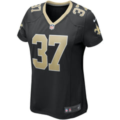 Steve Gleason New Orleans Saints Women's Game Retired Player Jersey - Black - Nike