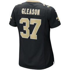 Steve Gleason New Orleans Saints Women's Game Retired Player Jersey - Black - Nike