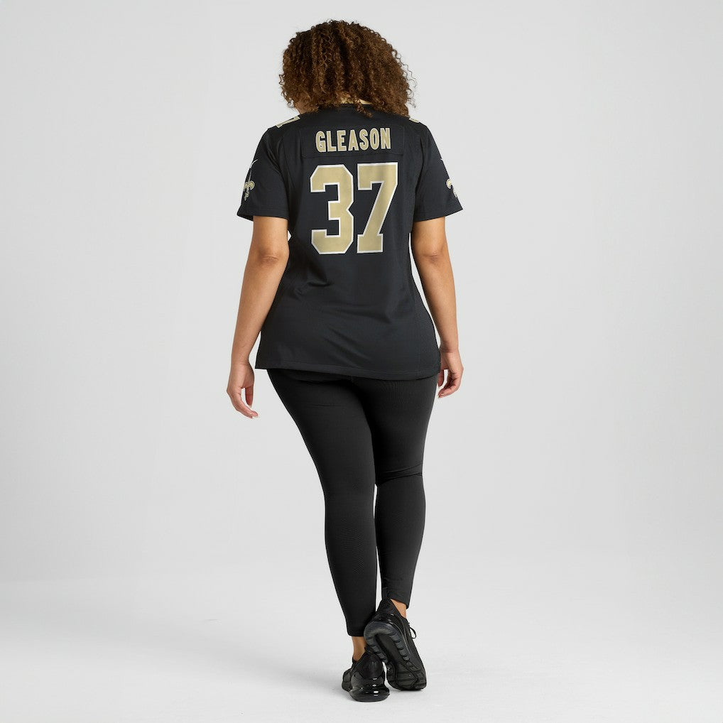 Steve Gleason New Orleans Saints Women's Game Retired Player Jersey - Black - Nike