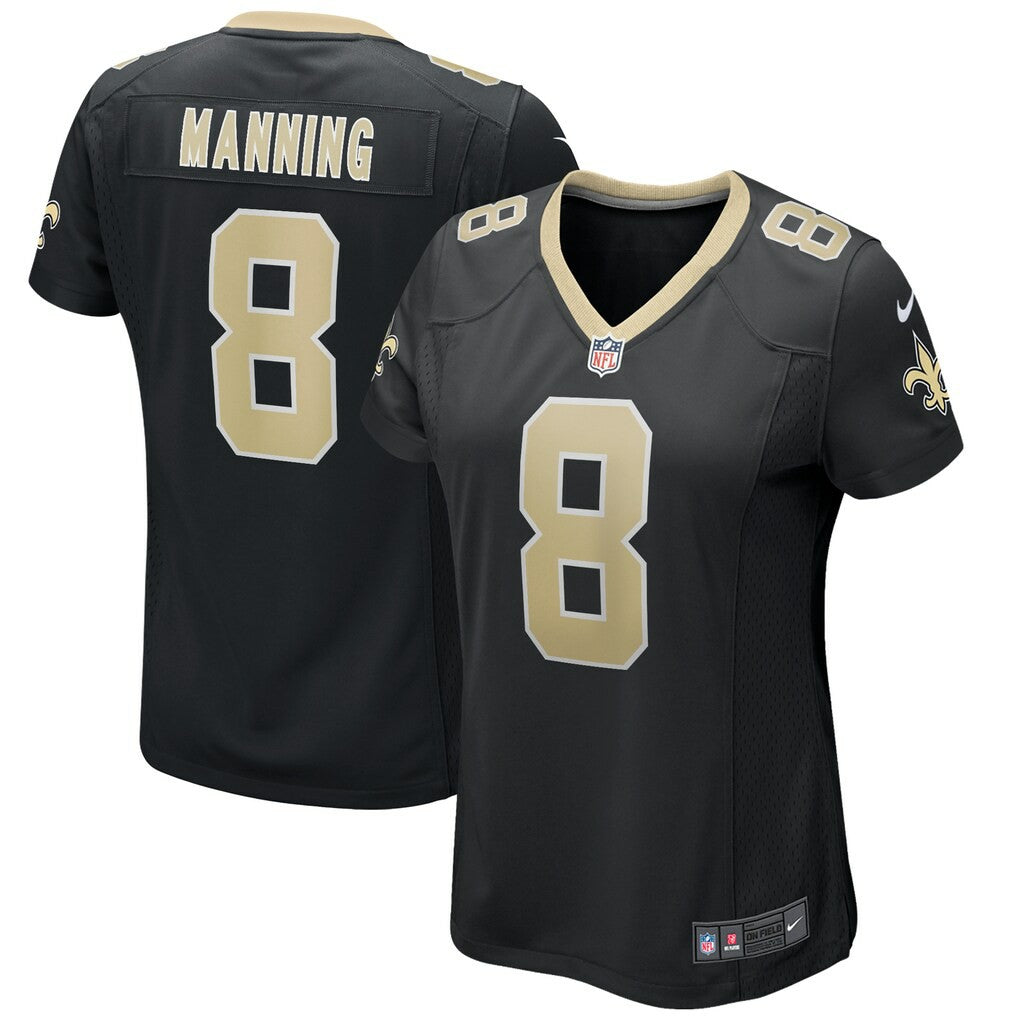 Archie Manning New Orleans Saints Women's Game Retired Player Jersey - Black - Nike