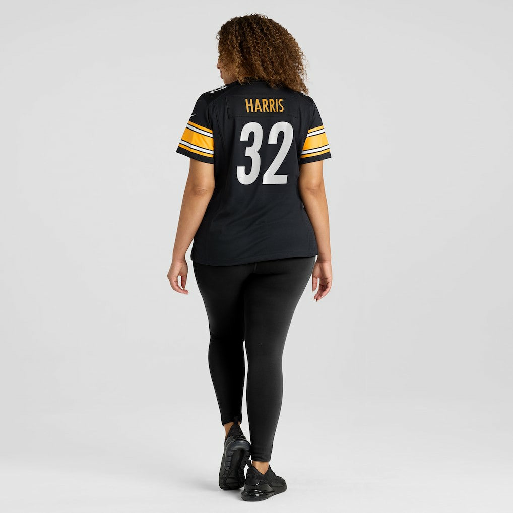 Franco Harris Pittsburgh Steelers Women's Game Retired Player Jersey - Black - Nike