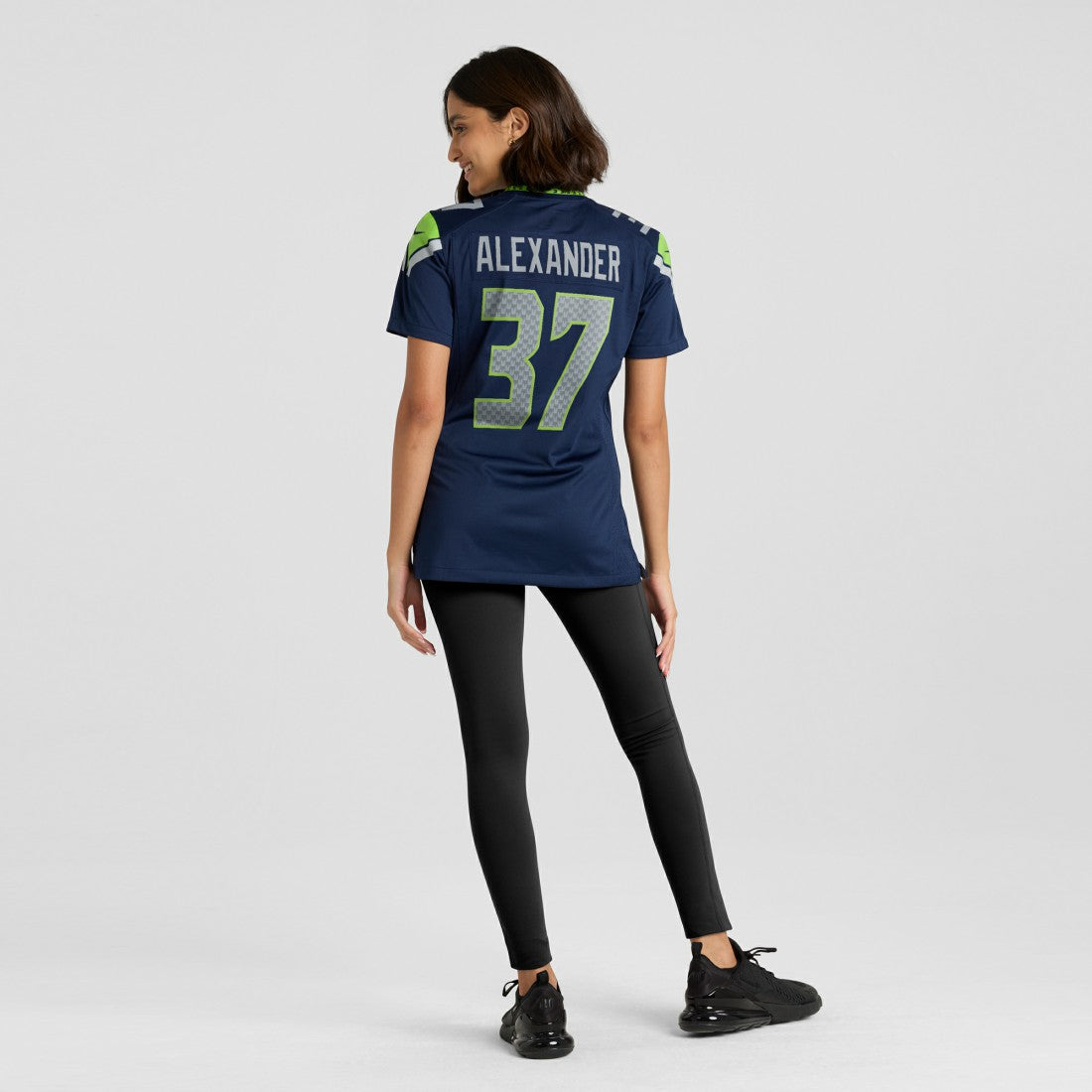 Shaun Alexander Seattle Seahawks Women's Game Retired Player Jersey - College Navy - Nike