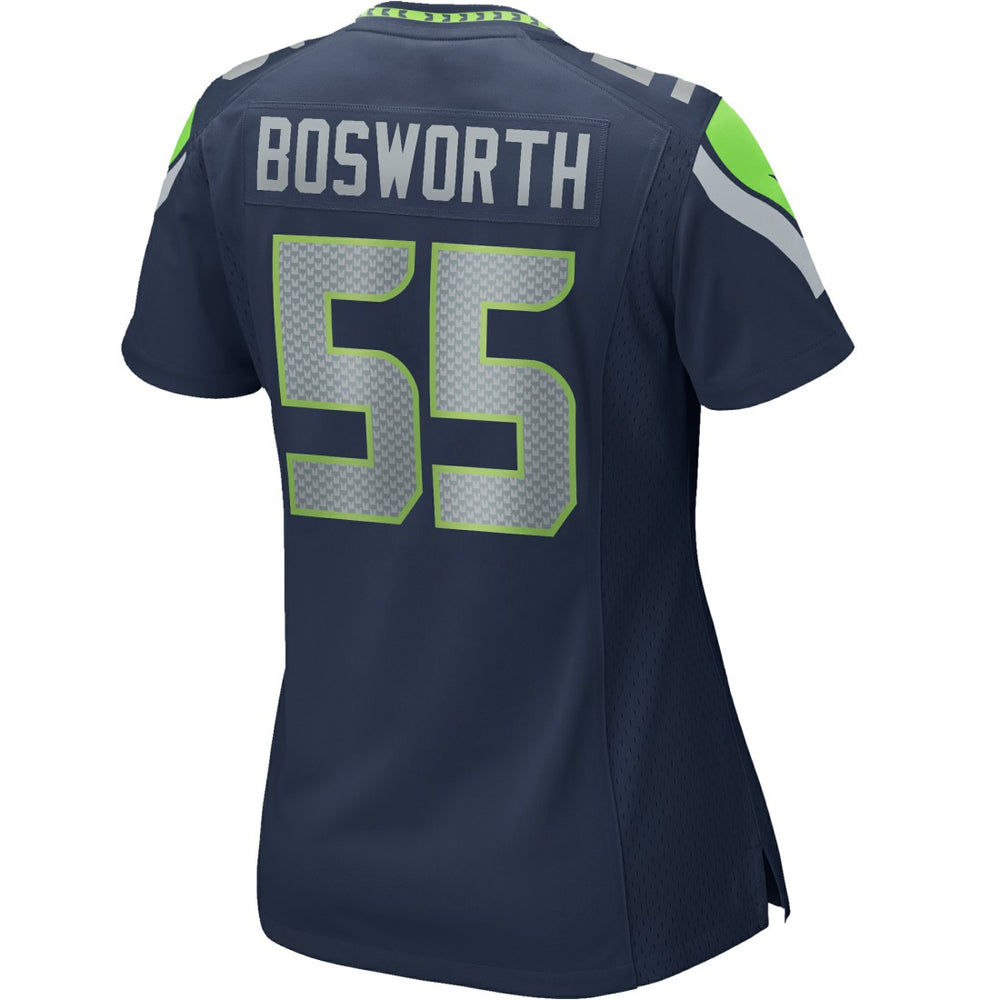 Brian Bosworth Seattle Seahawks Women's Game Retired Player Jersey - College Navy - Nike