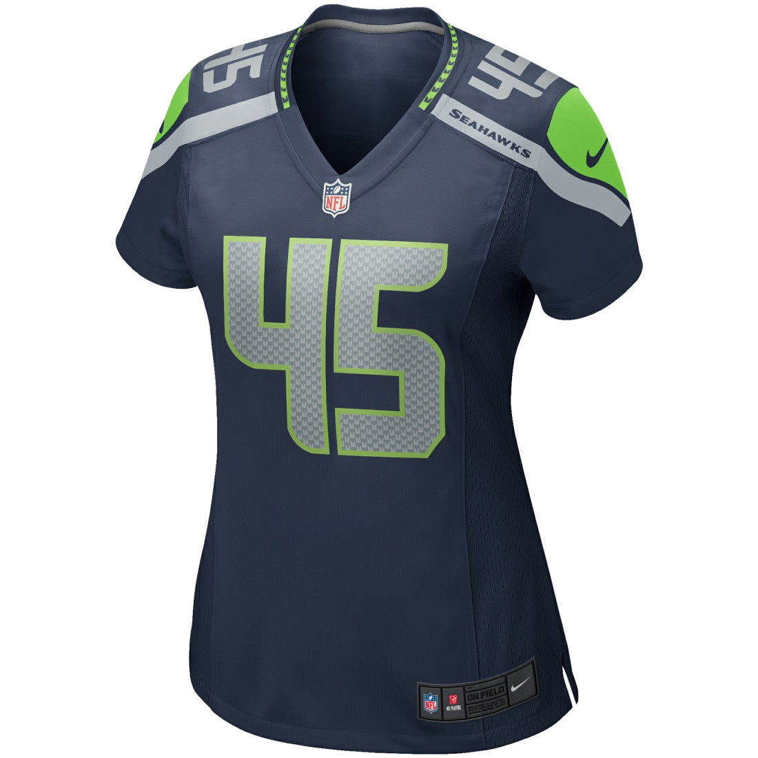 Kenny Easley Seattle Seahawks Women's Game Retired Player Jersey - College Navy - Nike