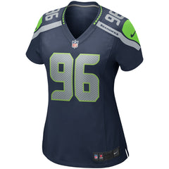 Cortez Kennedy Seattle Seahawks Women's Game Retired Player Jersey - College Navy - Nike