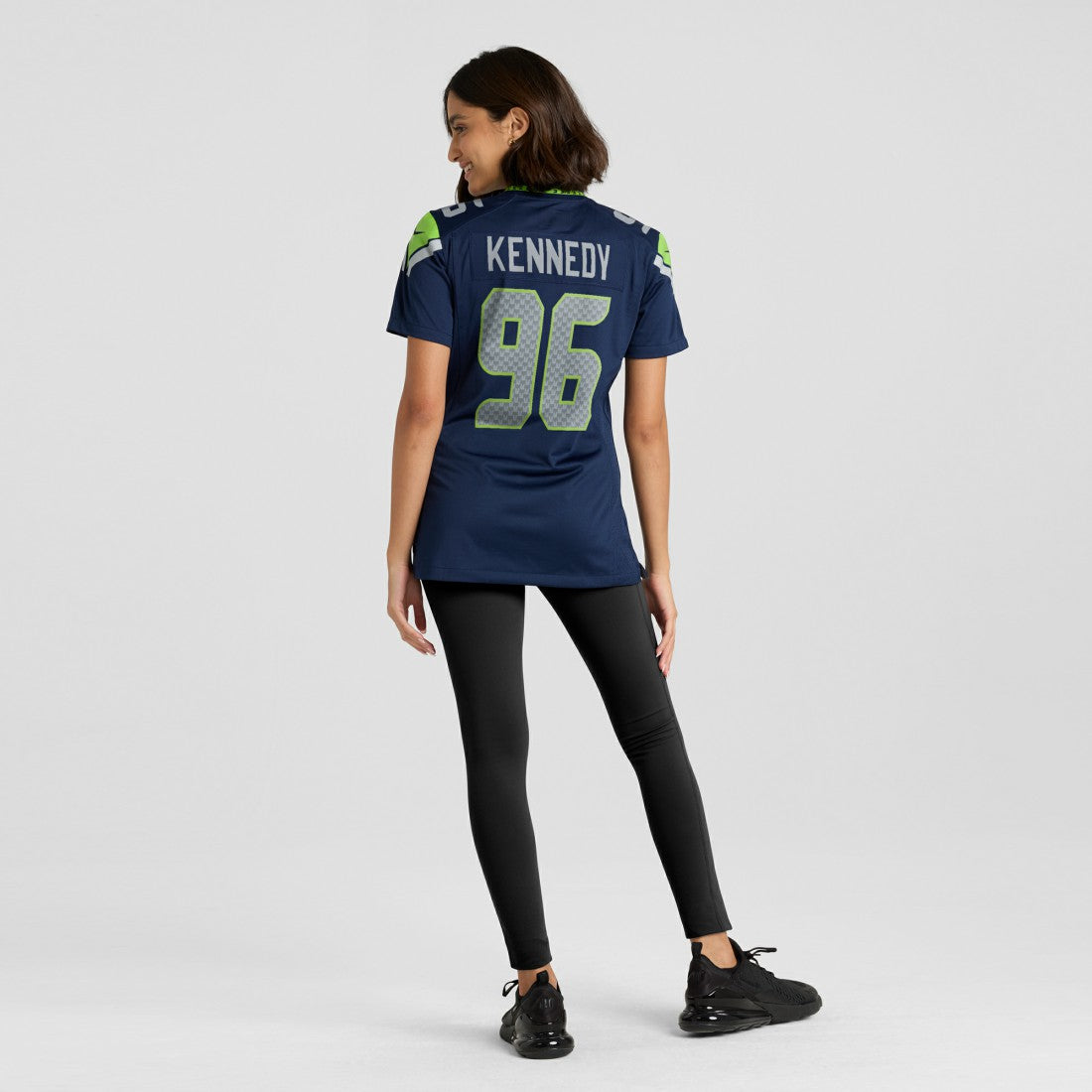 Cortez Kennedy Seattle Seahawks Women's Game Retired Player Jersey - College Navy - Nike