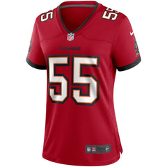 Derrick Brooks Tampa Bay Buccaneers Women's Game Retired Player Jersey - Red - Nike
