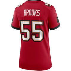 Derrick Brooks Tampa Bay Buccaneers Women's Game Retired Player Jersey - Red - Nike