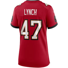 John Lynch Tampa Bay Buccaneers Women's Game Retired Player Jersey - Red - Nike
