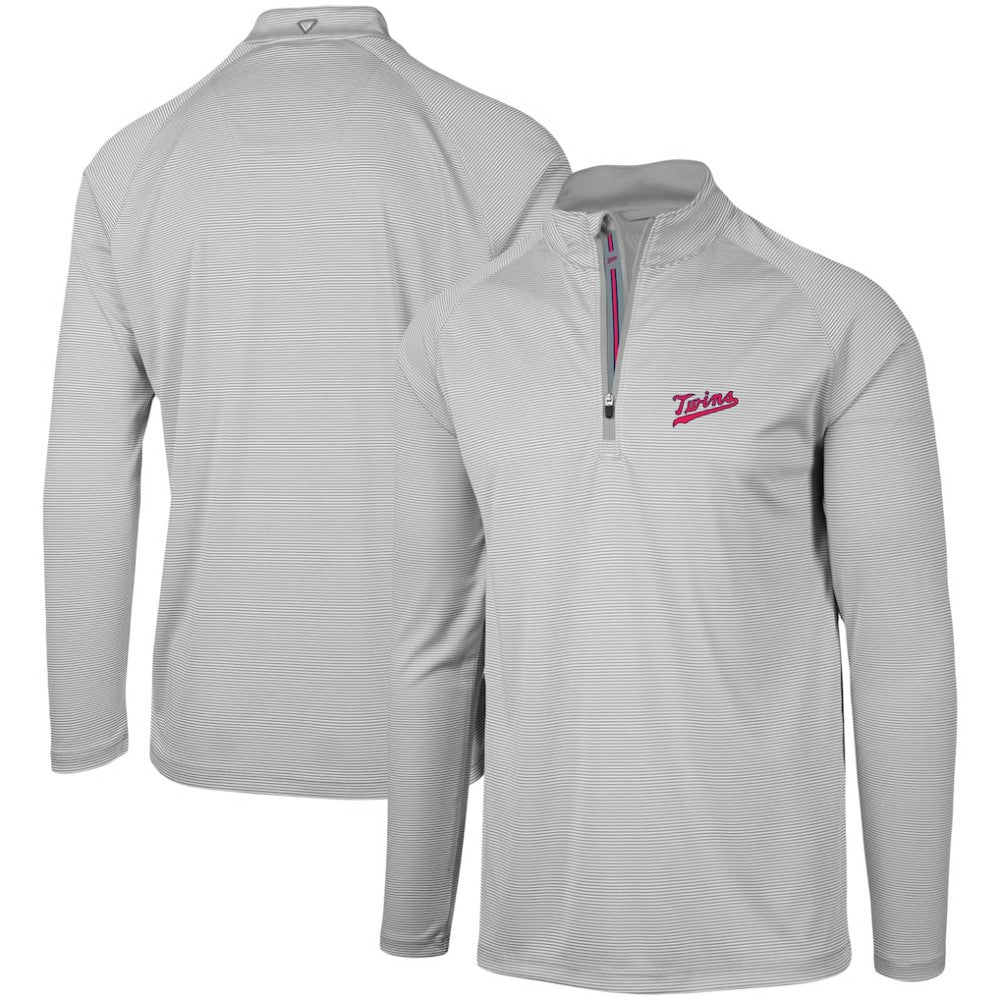 Minnesota Twins Levelwear Orion Historic Logo Raglan Quarter-Zip Jacket Near Me