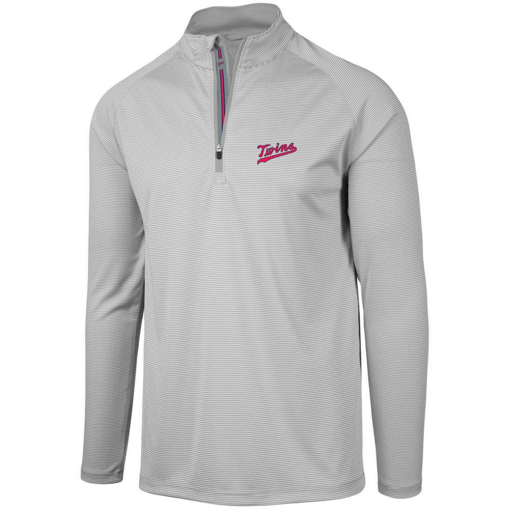 Minnesota Twins Levelwear Orion Historic Logo Raglan Quarter-Zip Jacket Near Me