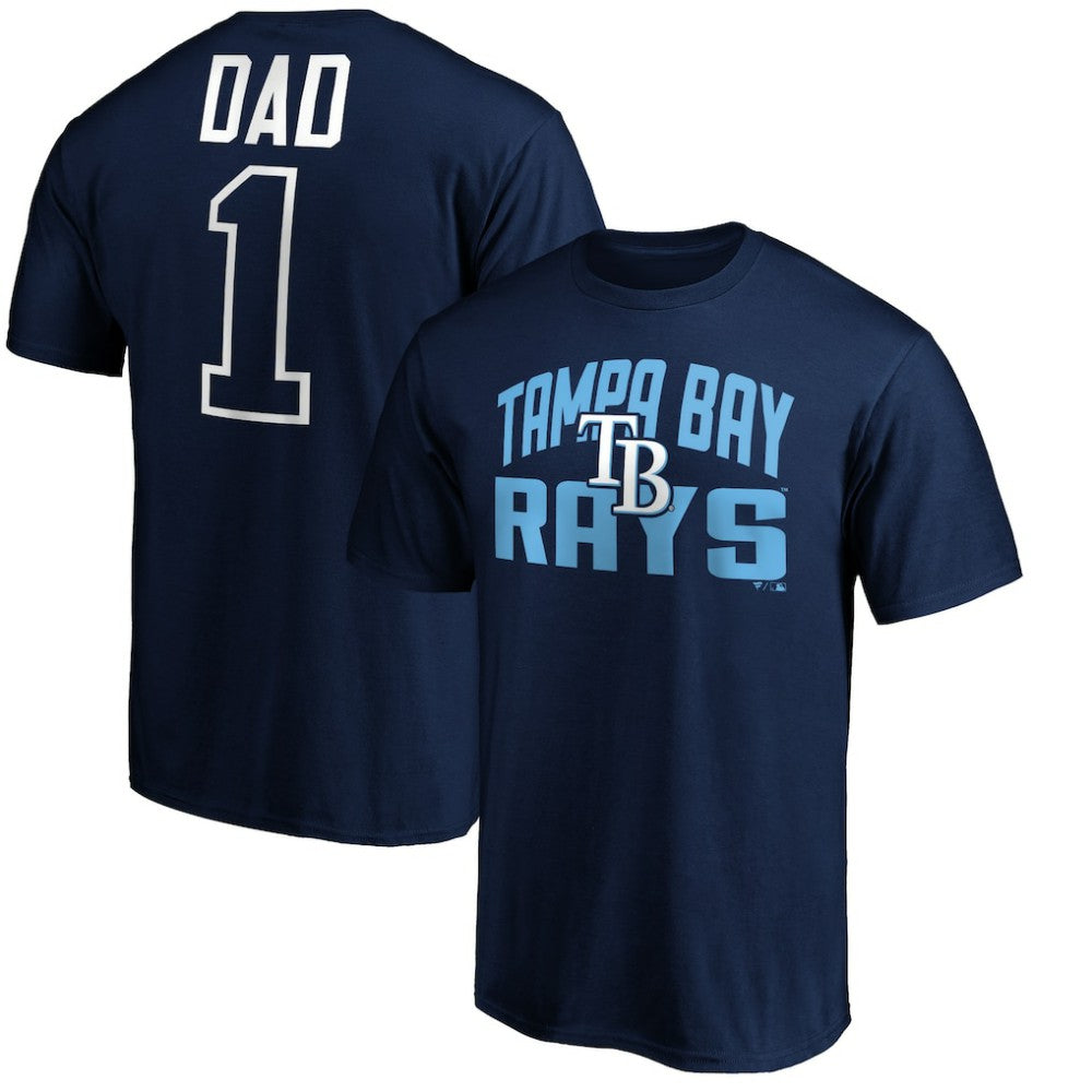 Tampa Bay Rays Father's Day #1 Dad T-Shirt Sale
