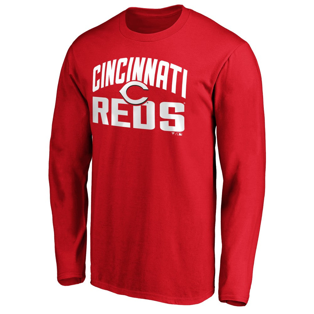 Cincinnati Reds Father's Day #1 Dad Long Sleeve T-Shirt Near Me