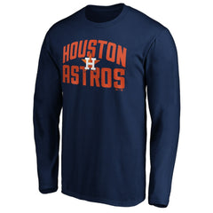 Houston Astros Father's Day #1 Dad Long Sleeve T-Shirt Outlet