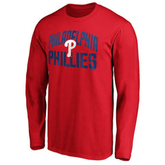 Philadelphia Phillies Father's Day #1 Dad Long Sleeve T-Shirt Outlet