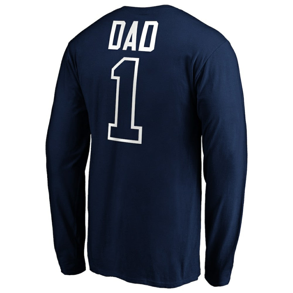 Tampa Bay Rays Father's Day #1 Dad Long Sleeve T-Shirt for sale