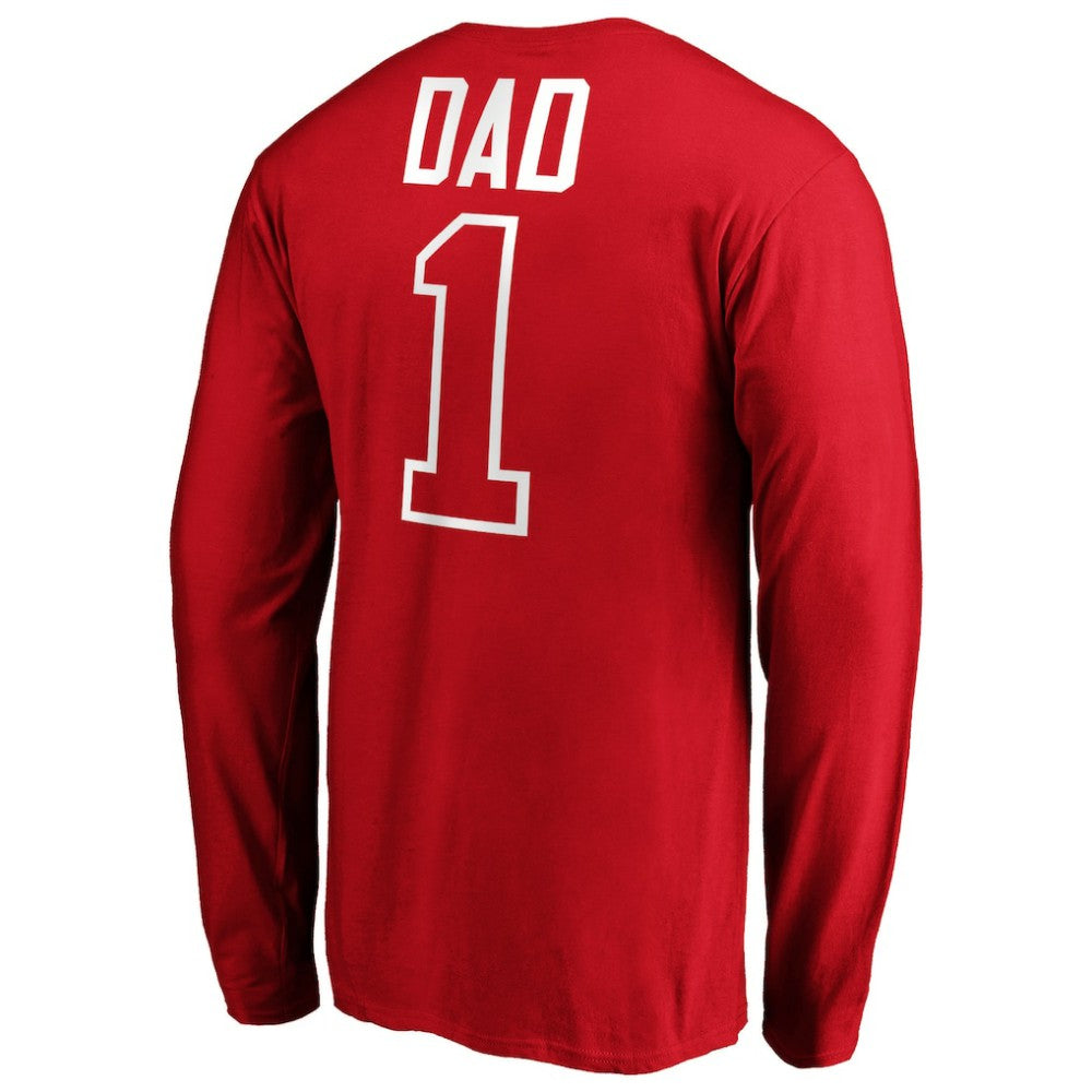 Washington Nationals Father's Day #1 Dad Long Sleeve T-Shirt Near Me