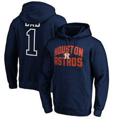 Houston Astros Father's Day #1 Dad Pullover Hoodie Discount