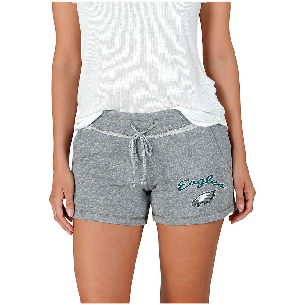 Philadelphia Eagles Concepts Sport Women's Mainstream Terry Shorts - Gray - NFL