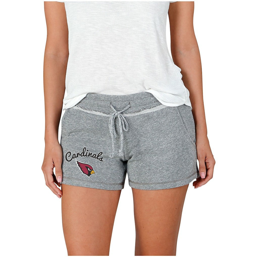 Arizona Cardinals Concepts Sport Women's Mainstream Terry Shorts - Gray - NFL