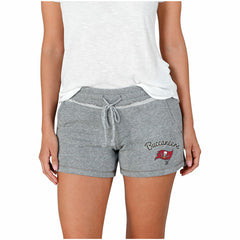 Tampa Bay Buccaneers Concepts Sport Women's Mainstream Terry Shorts - Gray - NFL