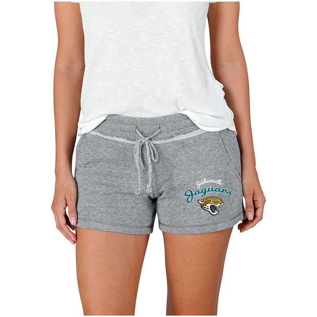 Jacksonville Jaguars Concepts Sport Women's Mainstream Terry Shorts - Gray - NFL