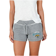 Jacksonville Jaguars Concepts Sport Women's Mainstream Terry Shorts - Gray - NFL