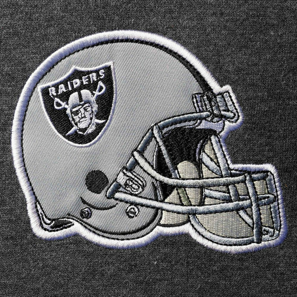 Las Vegas Raiders Starter Extreme Fireballer Pullover Hoodie - Heathered Gray/Silver - NFL