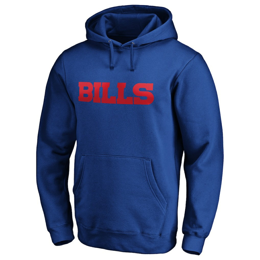 Buffalo Bills #1 Dad Pullover Hoodie - Royal - NFL
