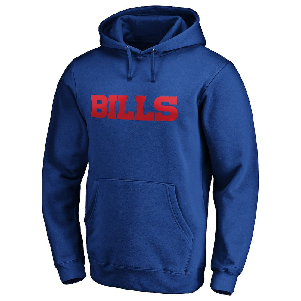 Buffalo Bills #1 Dad Pullover Hoodie - Royal - NFL