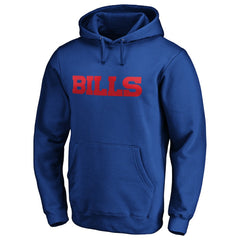 Buffalo Bills #1 Dad Pullover Hoodie - Royal - NFL